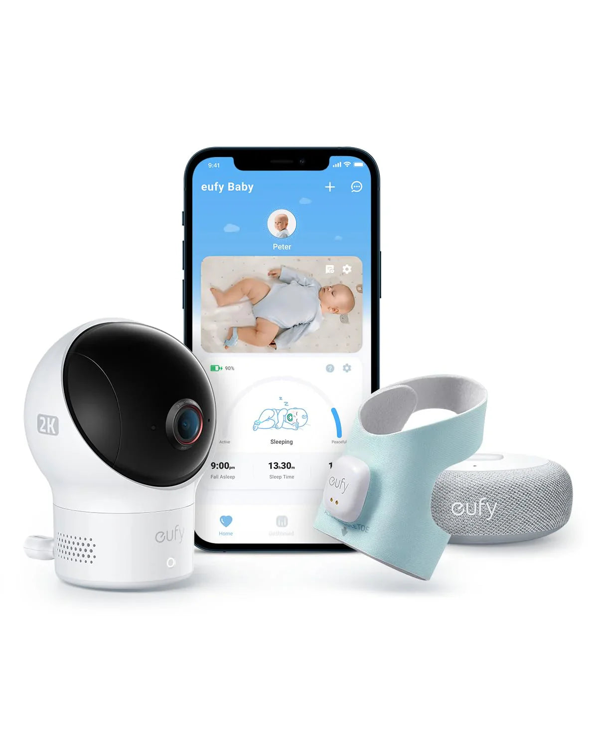 Eufy Baby Smart Sock S320 Baby Monitor With 2K Camera