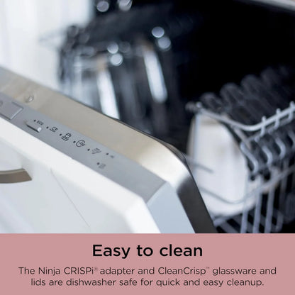 Ninja Crispi 4-in-1 Portable Glass Air Fryer Cooking System