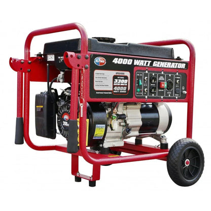 4000 Watt Generator APGG4000, 4000W Portable Generator For Home Use Power Backup, RV Standby, Hurricane Damage Restoration Power Backup