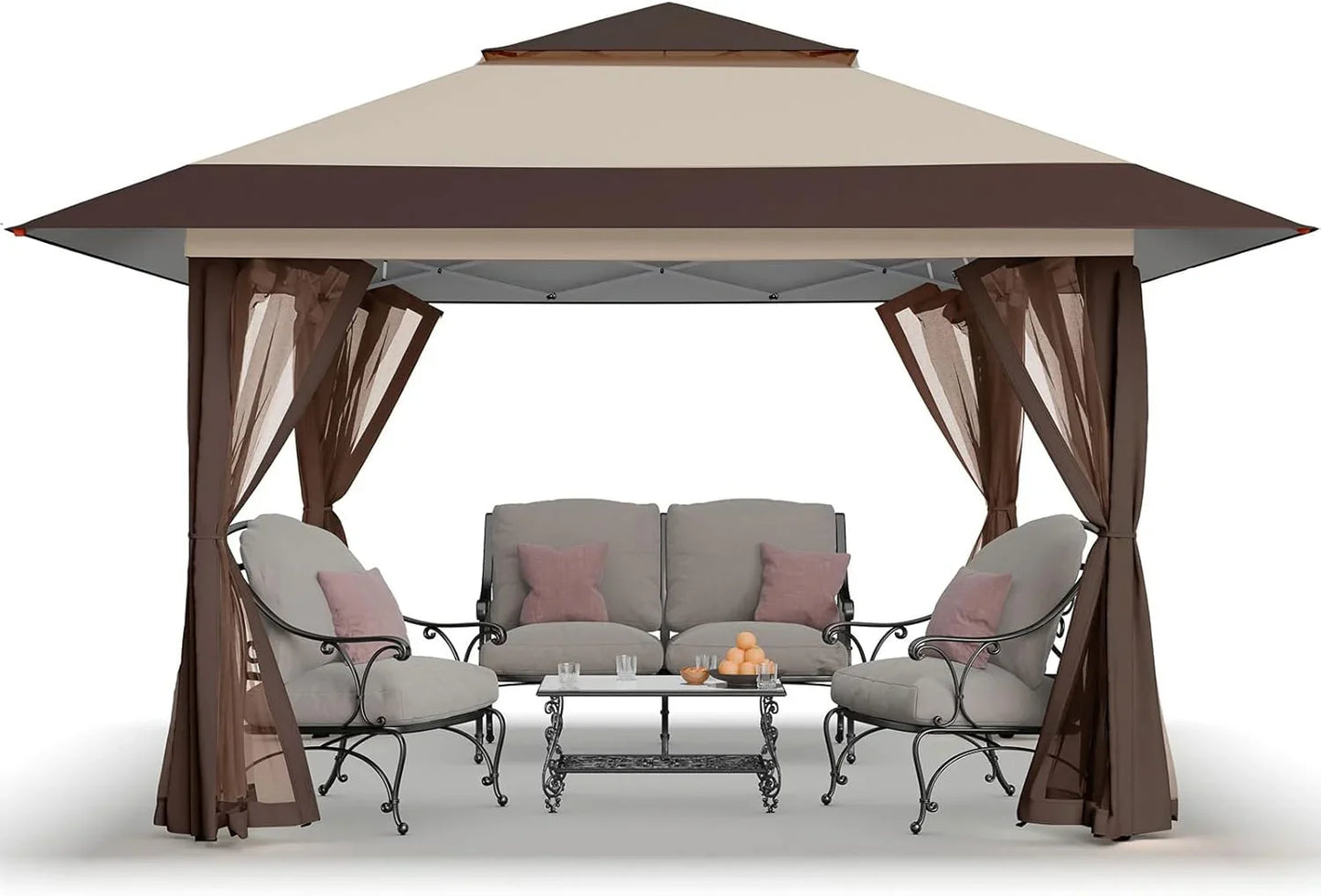 Crown Shades 13x13 Pop Up Gazebo, Canopy Tent