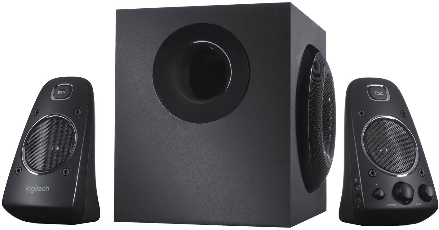 Logitech, Z623 2.1 Speaker System, 3 Piece, Black