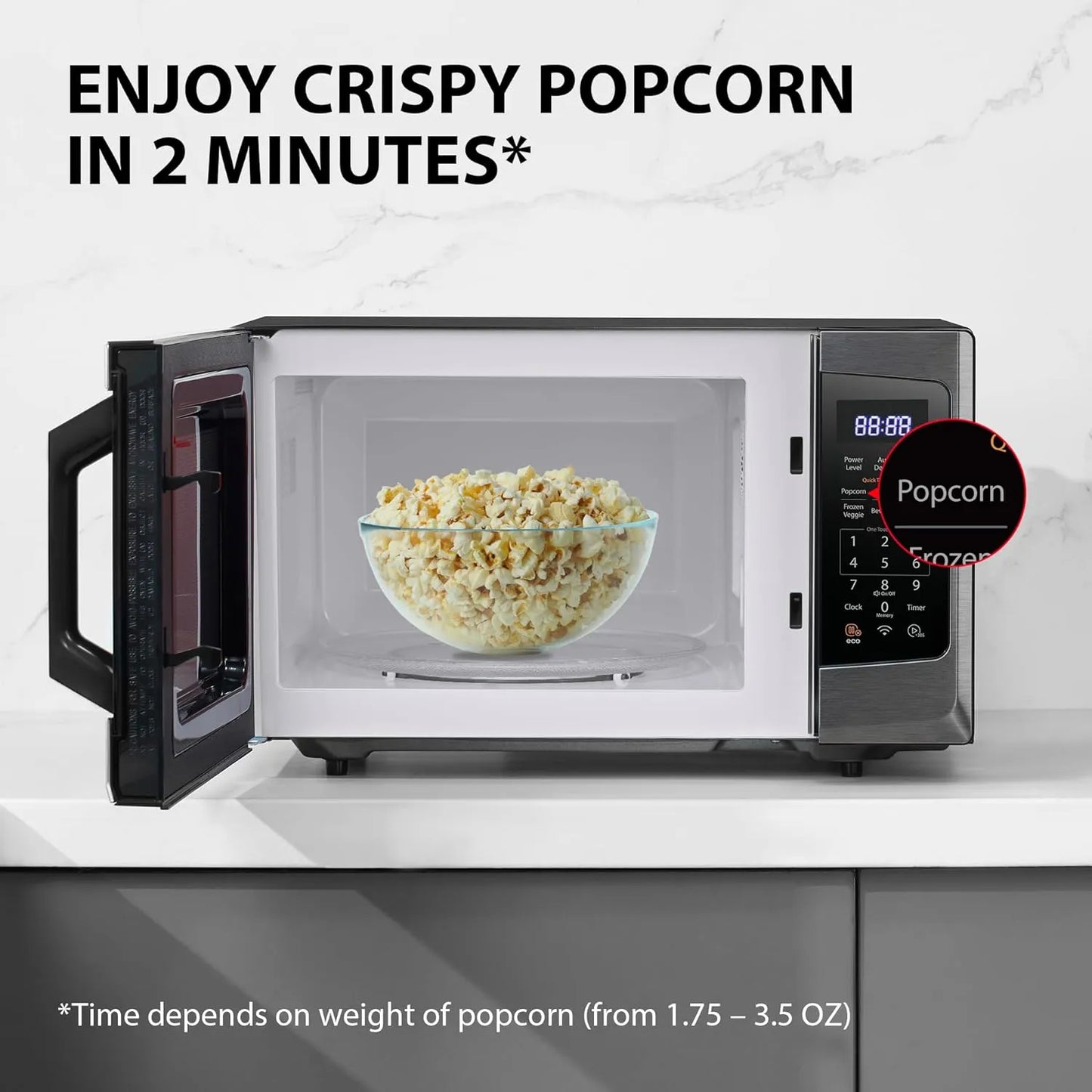 Toshiba 4-in-1 ML-EC42P, SS Countertop Microwave Oven, Smart Sensor, Convection, Air Fryer Combo, Mute Function