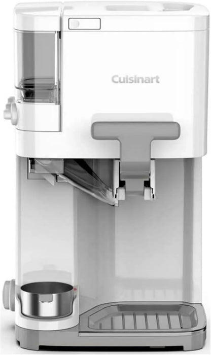 Cuisinart Soft Serve Ice Cream Machine- Mix It In Ice Cream Maker For Frozen Yogurt, Sorbet, Gelato, Drinks 1.5 Quart, White, ICE-48