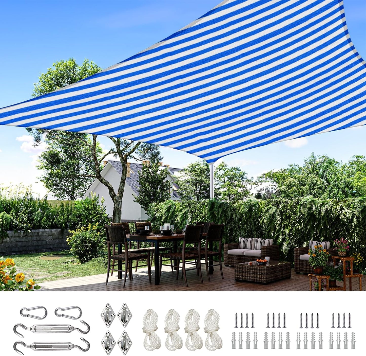 Quictent Sun Shade Sail For Patio