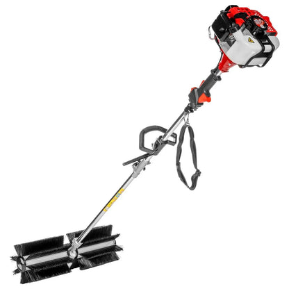 82101 Heavy Duty 1.6HP Power Sweeper 24 In. Gas Powered Broom Snow Dirt
