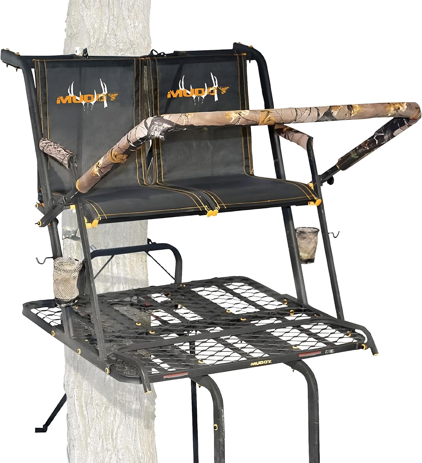 Muddy Nexus Xtl Ladder Tree Stand, 20 Ft., 500lb Capacity, 2-Person