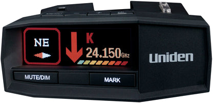 Uniden, R8 Radar Detector, Black