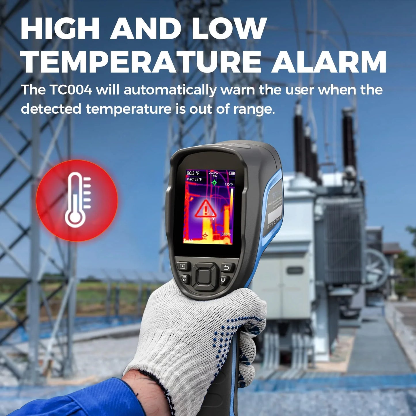 Topdon Thermal Imaging Camera 256 x 192 Ir High Resolution