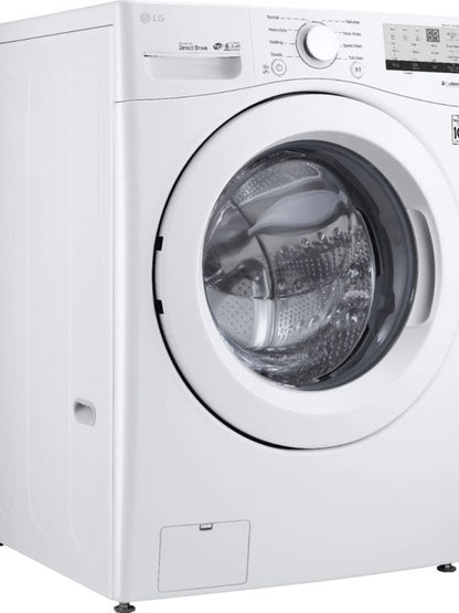 4.5 Cu. Ft. High Efficiency Stackable Front-Load Washer With 6Motion Technology, White