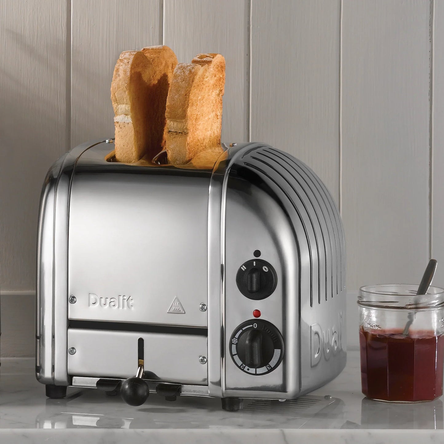 Dualit New Generation Classic 2-Slice Toaster In Stainless Steel