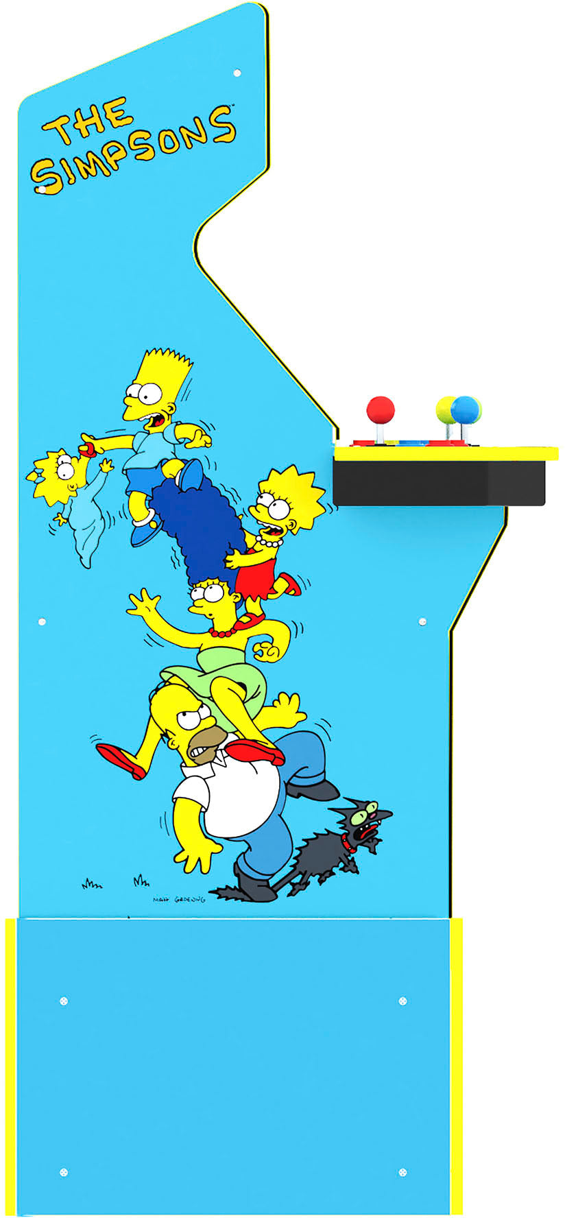 Arcade1Up, The Simpsons 30th Edition Arcade With Stool And Tin, Multi