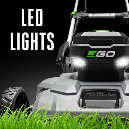 Ego Power Plus LM2102SP-A 21-Inch 56-Volt Lithium-Ion Self-Propelled Cordless Lawn Mower, 2 4.0Ah Battery And Rapid Charger Included