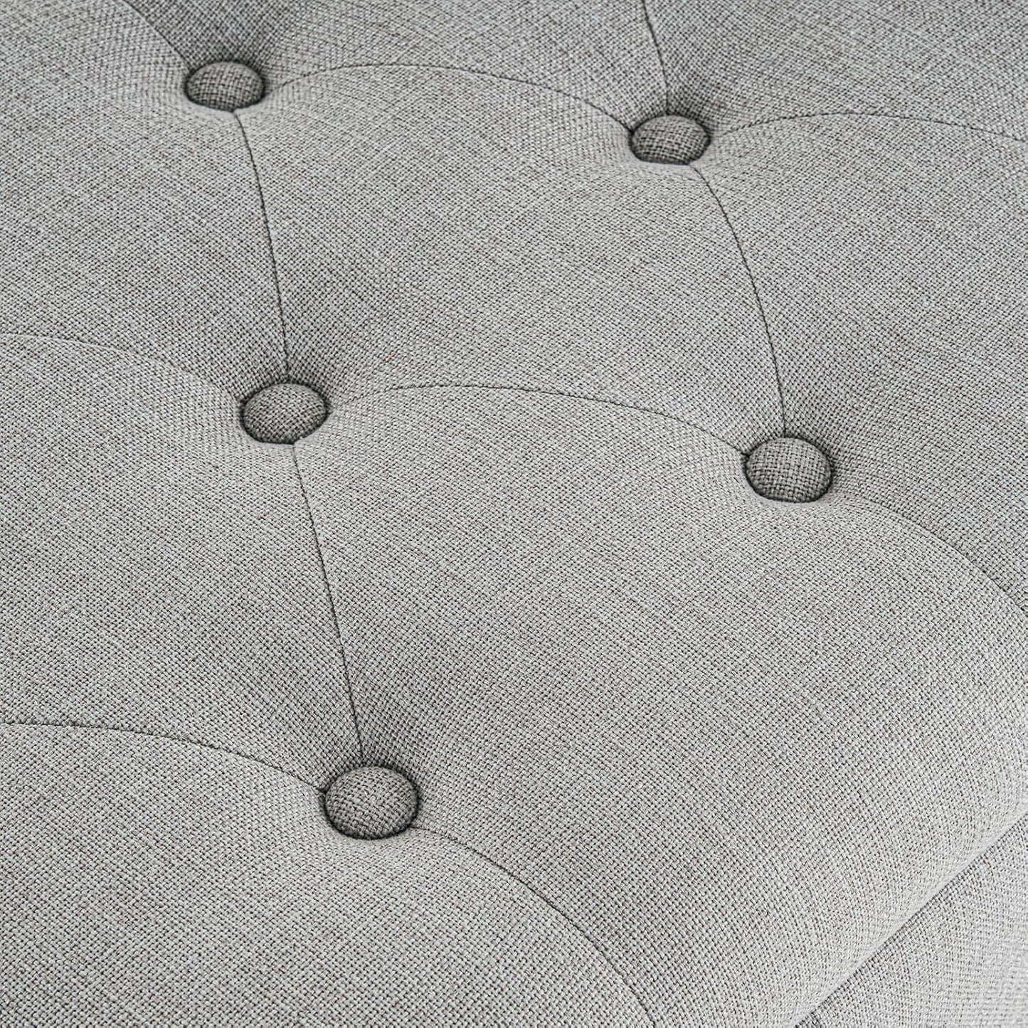 Furniliving Modern Storage Ottoman Bench