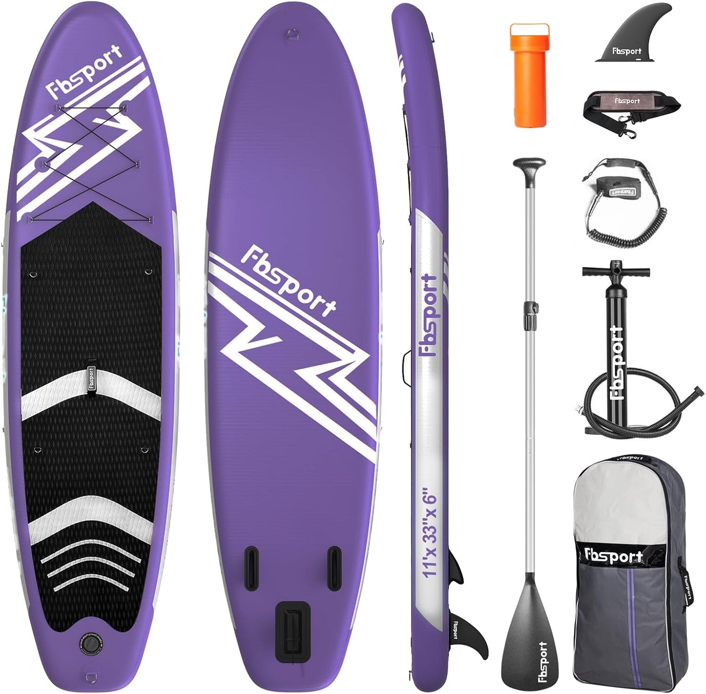 Premium Stand Up Paddle Board Yoga Board With Sup Accessories And Carry Bag