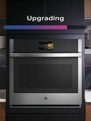 GE Profile, Smart Indoor Smoker, Black