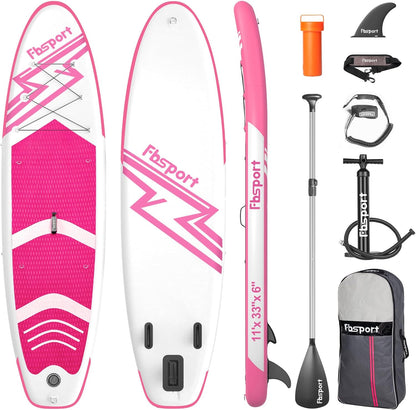 Premium Stand Up Paddle Board Yoga Board With Sup Accessories And Carry Bag