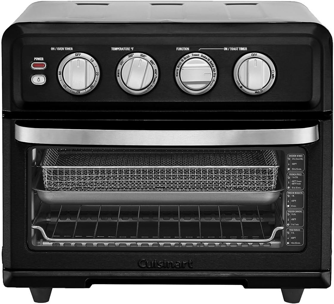 Cuisinart Air Fryer Toaster Oven, 1800W, 8-in-1 With Air Fry, Convection, Broil And Warm
