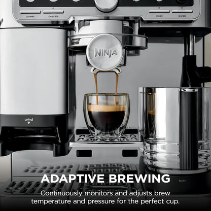 Ninja Luxe Café Pro Series, Espresso Machine, Drip Coffee, Cold Brew