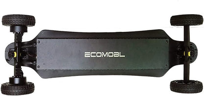 Electric Skateboard 4000 Watts, 12S3P, 35 Mph, 22 Mile Range, 6 In. Wheels, Cool Lights