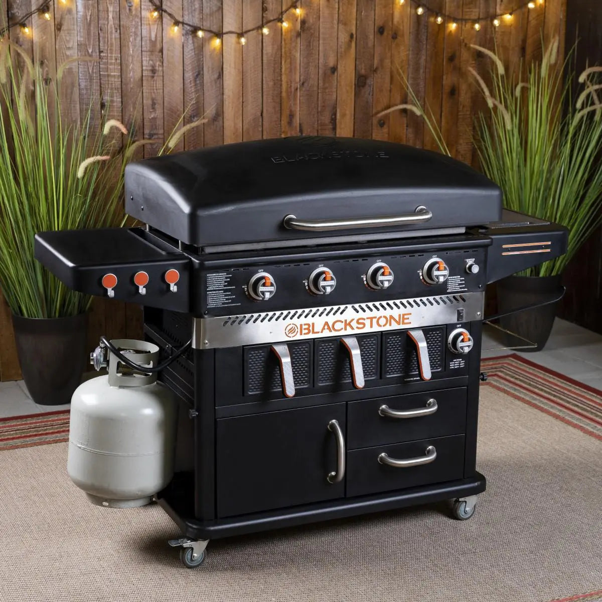 Blackstone 4 Burner And Air Fryer Combo- 36 In