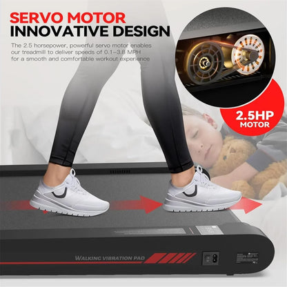 Sperax Walking Vibration Pad With App 3-in-1 Under Desk Treadmill Walking Treadmill Pad