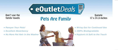 Automatic Pet Feeder-Microchip Pet Feeder- MPF001- Suitable For Both Wet And Dry Food- Bonus eOutletDeals Pet Towel