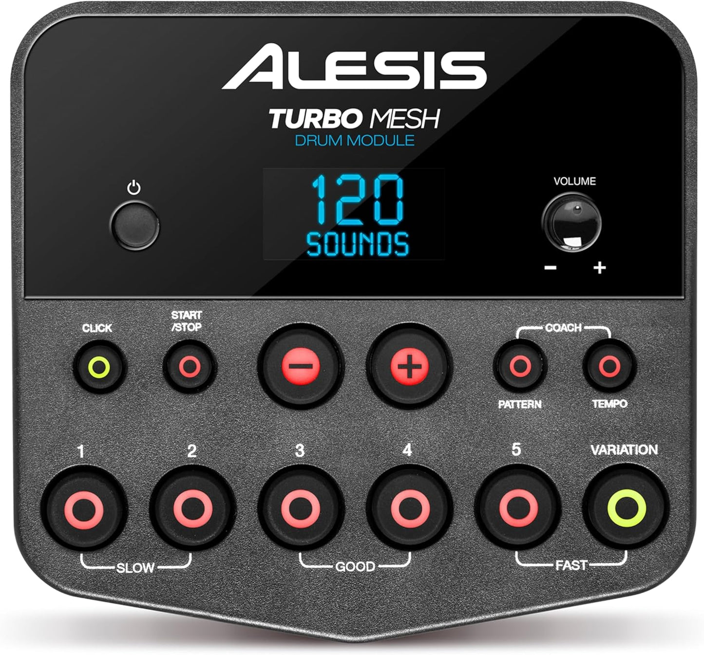 Alesis Turbo Mesh Kit- Electric Drum Set With Over 100 Sounds Mesh Drum Pad