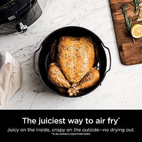 Ninja OL701 Foodi 14-in-1 Smart XL 8 Qt. Pressure Cooker Steam Fryer With SmartLid And Thermometer Auto Steam Release, That Air Fries