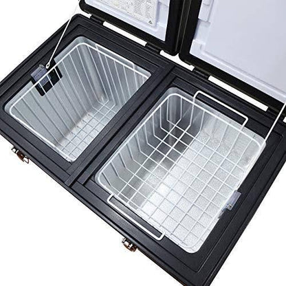 Dual Zone Portable Refrigerator Plus Secop Compressor 65 Liters