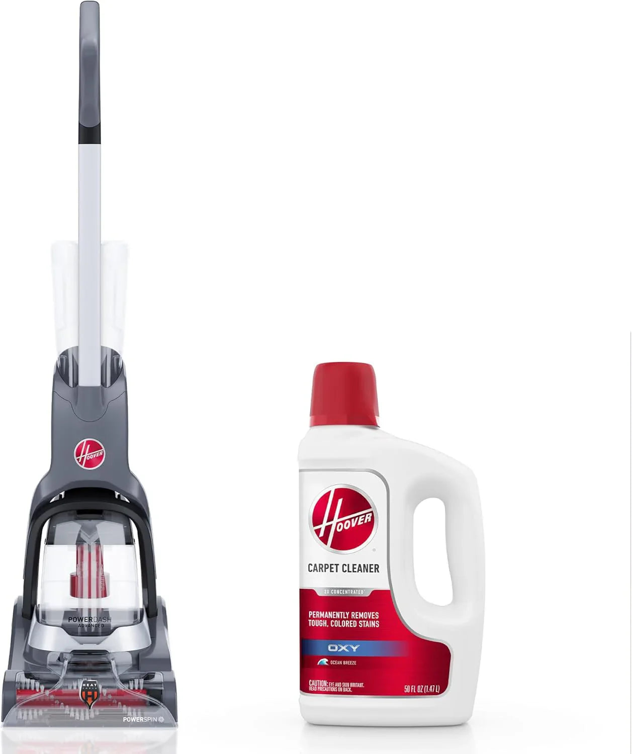 Hoover PowerDash Pet Plus Compact Carpet Cleaner Machine, Lightweight Carpet Shampooer