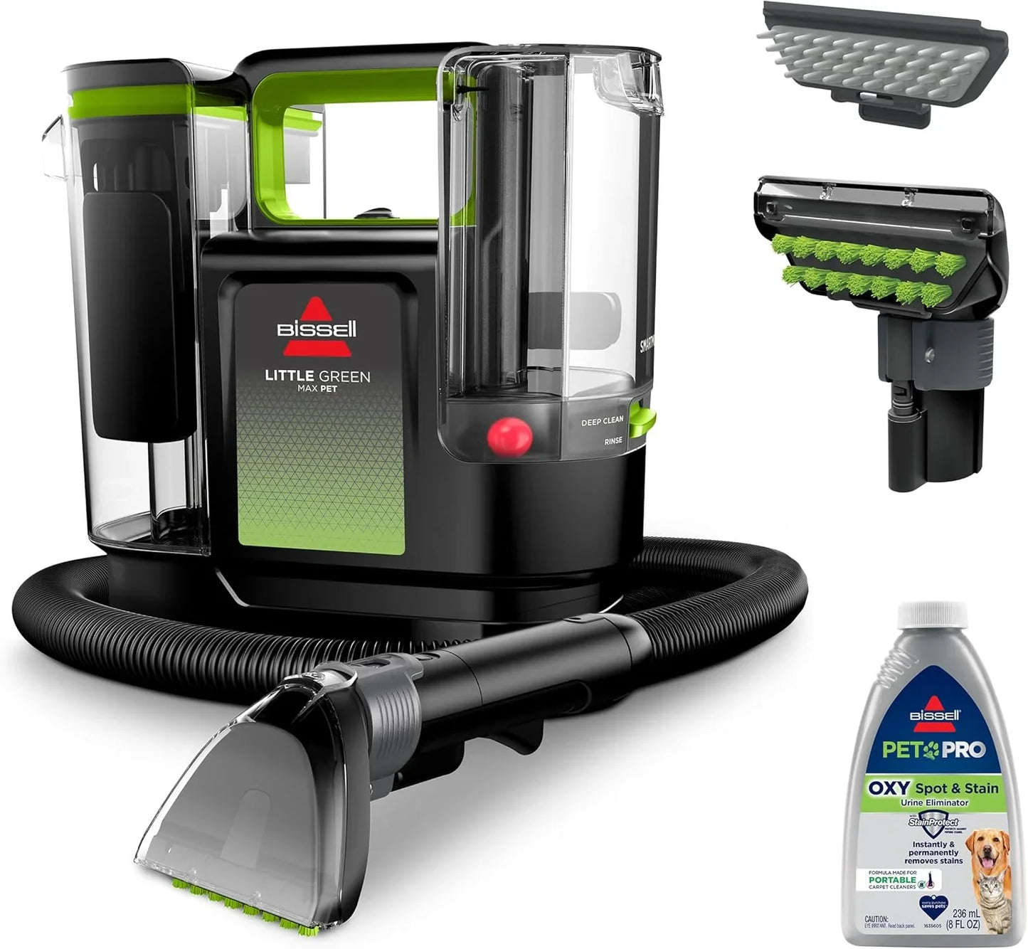Bissell Little Green Max Pet Portable Carpet And Upholstery Deep Cleaner