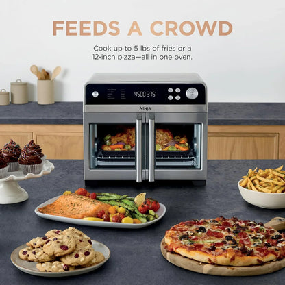 Ninja, French Door Premier, Air Fryer, Convection Oven, Toaster, 5-Qt. Air Fry Basket