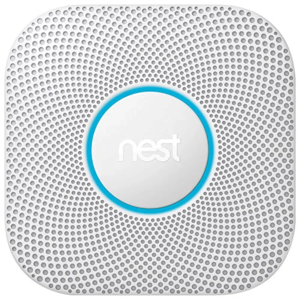 Google Nest Protect 2nd Gen Wired Smoke And CO Alarm With Voice Alerts And Phone Notifications