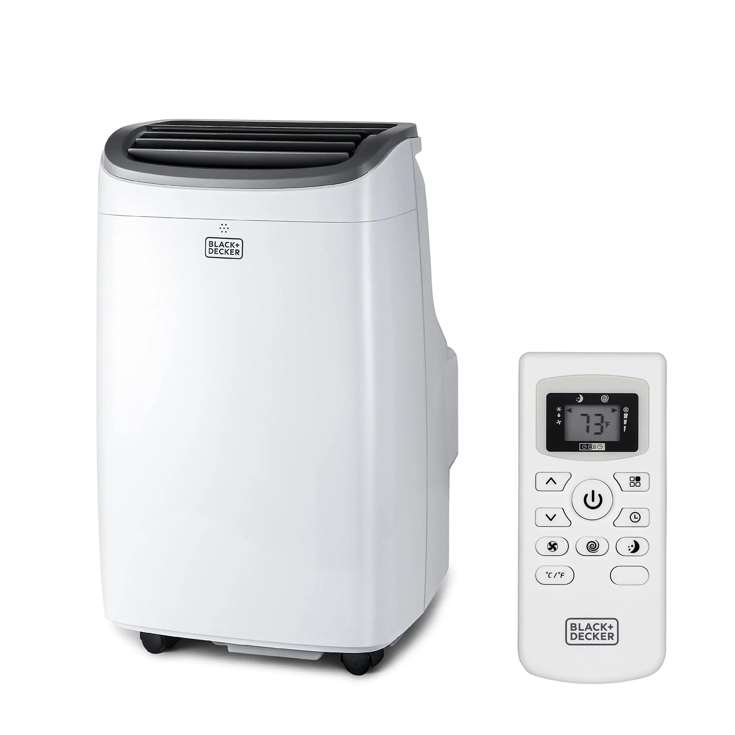 Black Plus Decker 8000 BTU Portable Air Conditioner Up To 350 Sq. Ft