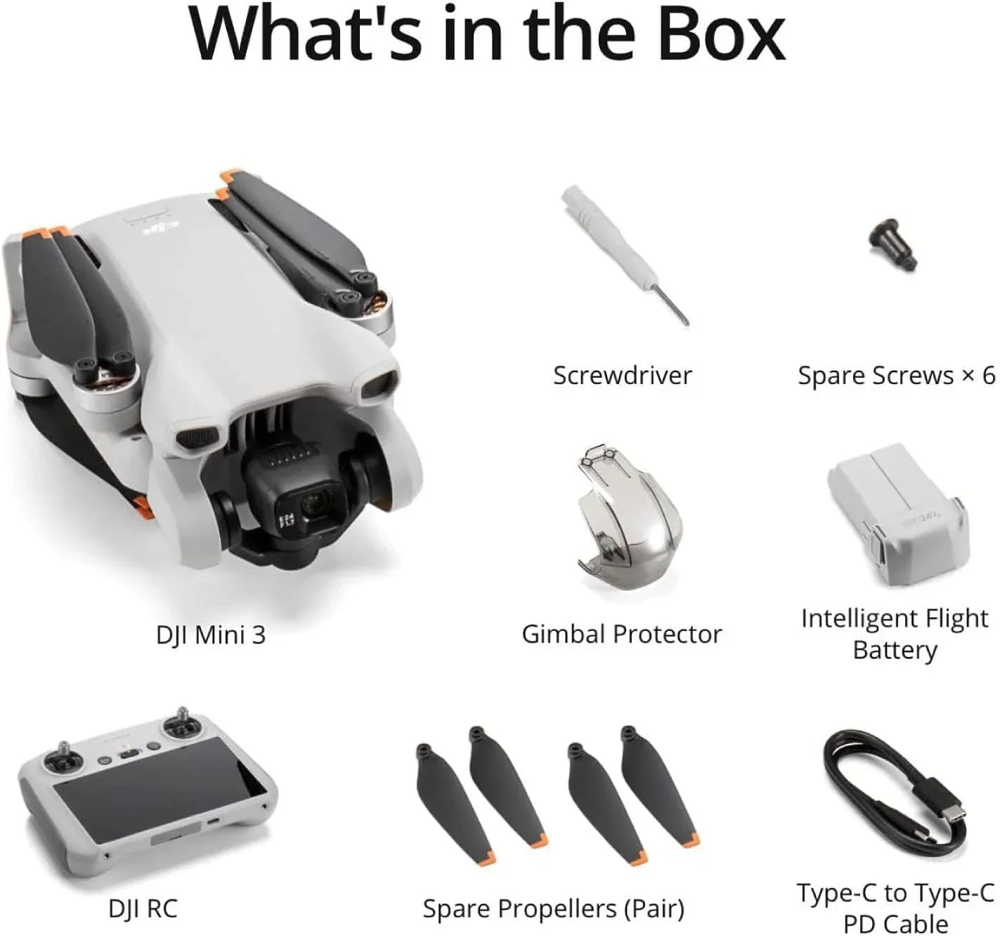 DJI Mini 3, Drones With Camera For Adults 4K, 38-min Flight Time, Up To 32800 Ft, 10km Video Transmission, True Vertical Shooting