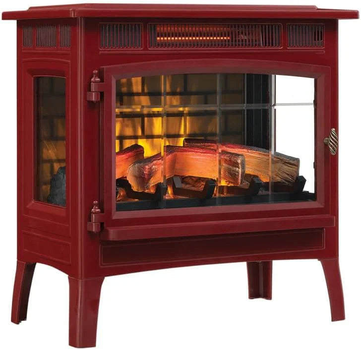 Duraflame Freestanding Electric Fireplace Stove Heater With 3D Flame Effect
