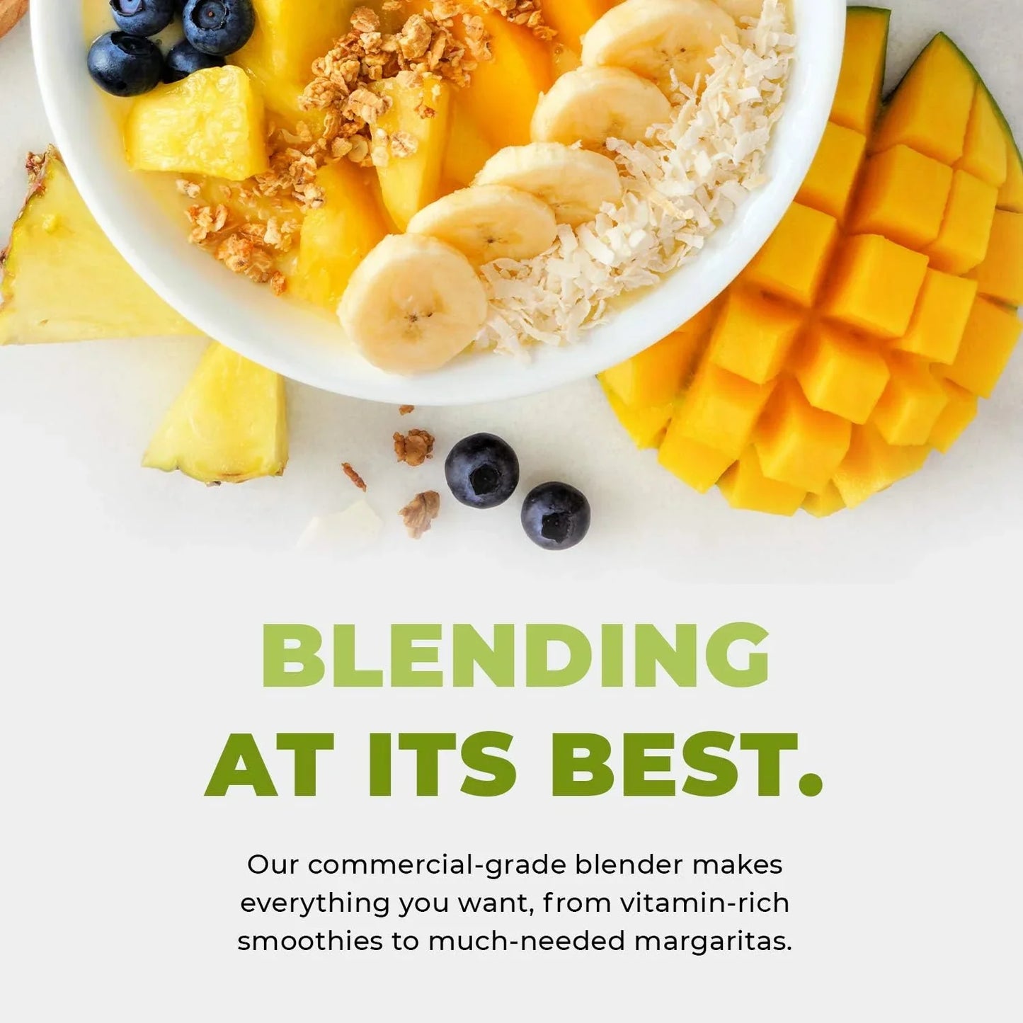 Cleanblend Commercial Blender With 5-Year Full Warranty Performance Professional Countertop Blender