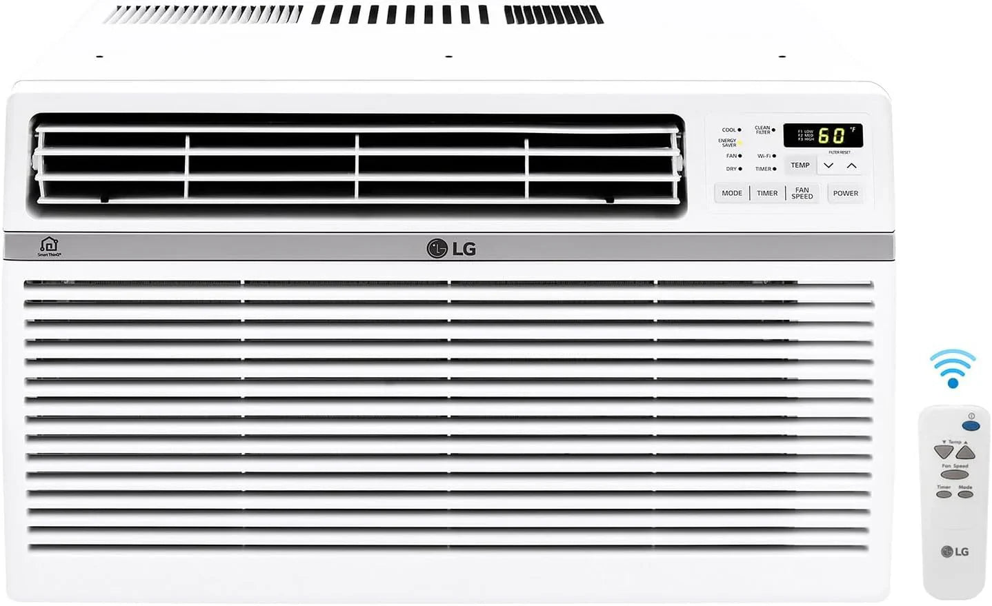 LG 5000 BTU Window Air Conditioner With Remote, Easy Mechanical Control Ultra-Quiet