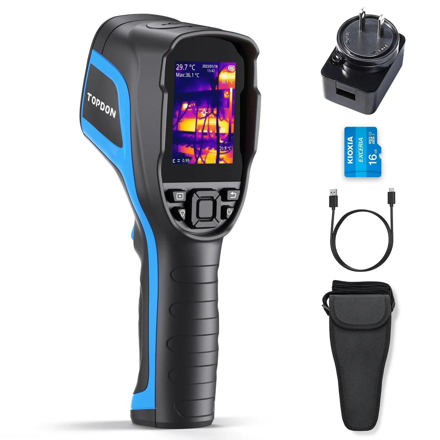 Topdon Thermal Imaging Camera 256 x 192 Ir High Resolution