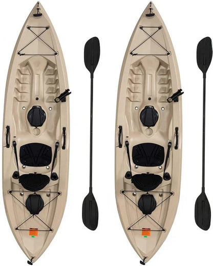 Fishing Kayak 2 Pack, Paddles Included