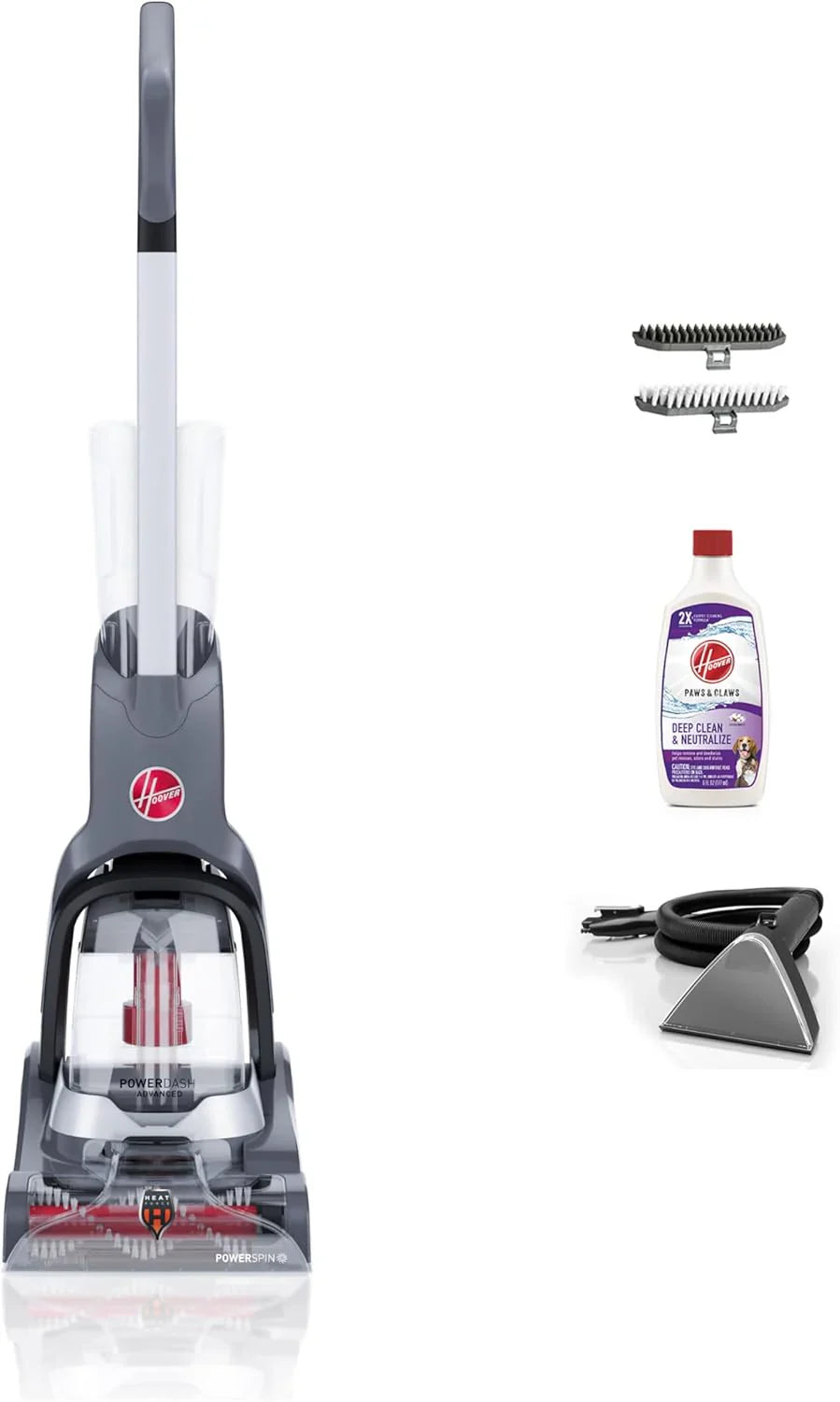 Hoover PowerDash Pet Plus Compact Carpet Cleaner Machine, Lightweight Carpet Shampooer