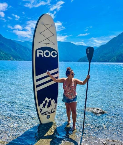 Roc Inflatable Stand-Up Paddle Board Sup Paddle Board Accessories Anti-Slip Comfortable Deck