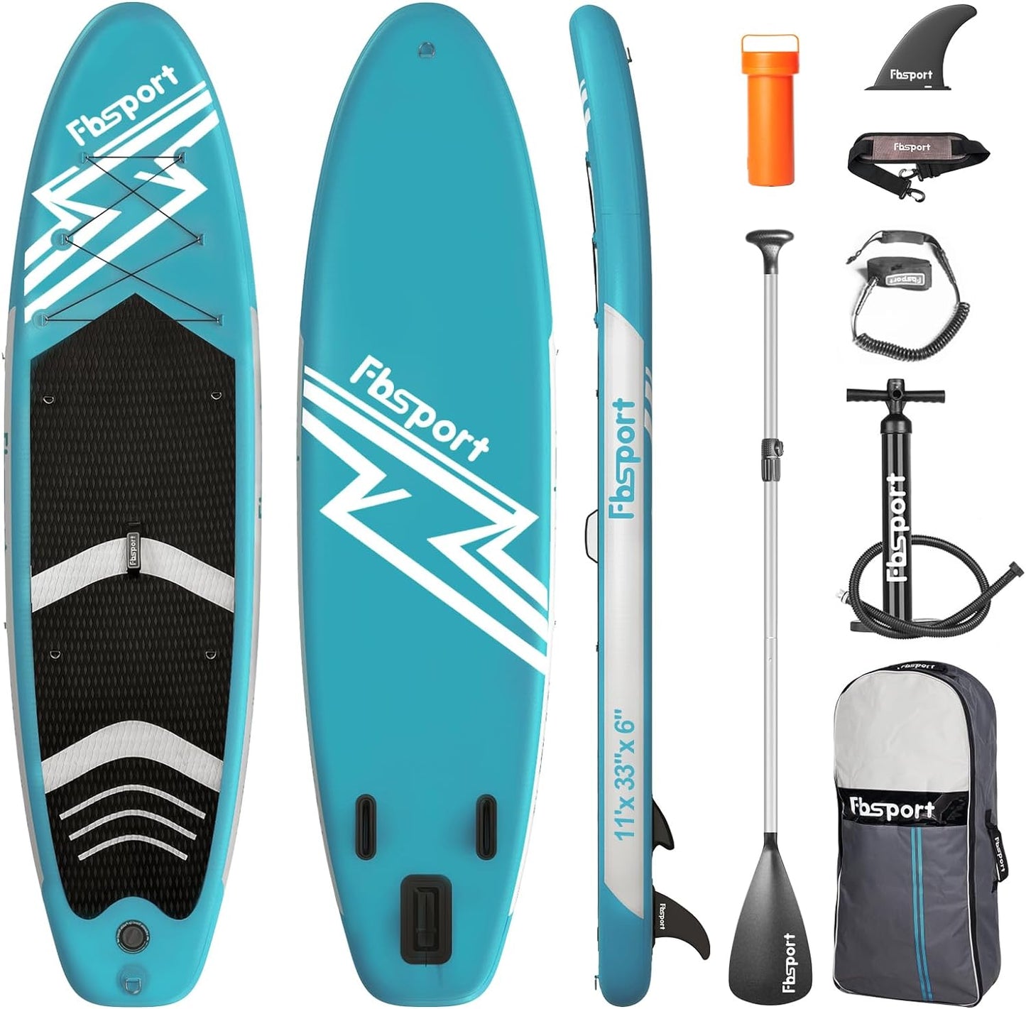 Premium Stand Up Paddle Board Yoga Board With Sup Accessories And Carry Bag