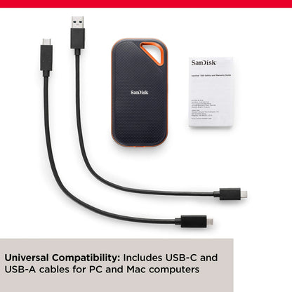 SanDisk 1TB Extreme Pro Portable SSD- Up To 2000MB/s