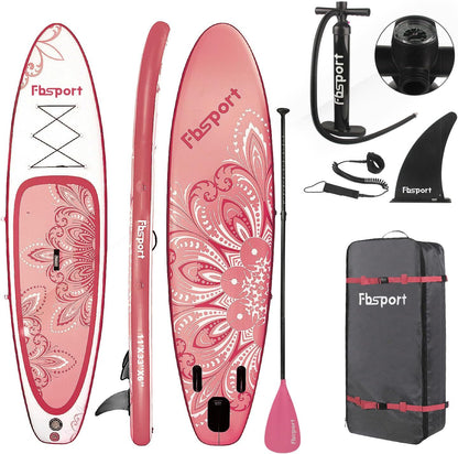 Premium Stand Up Paddle Board Yoga Board With Sup Accessories And Carry Bag