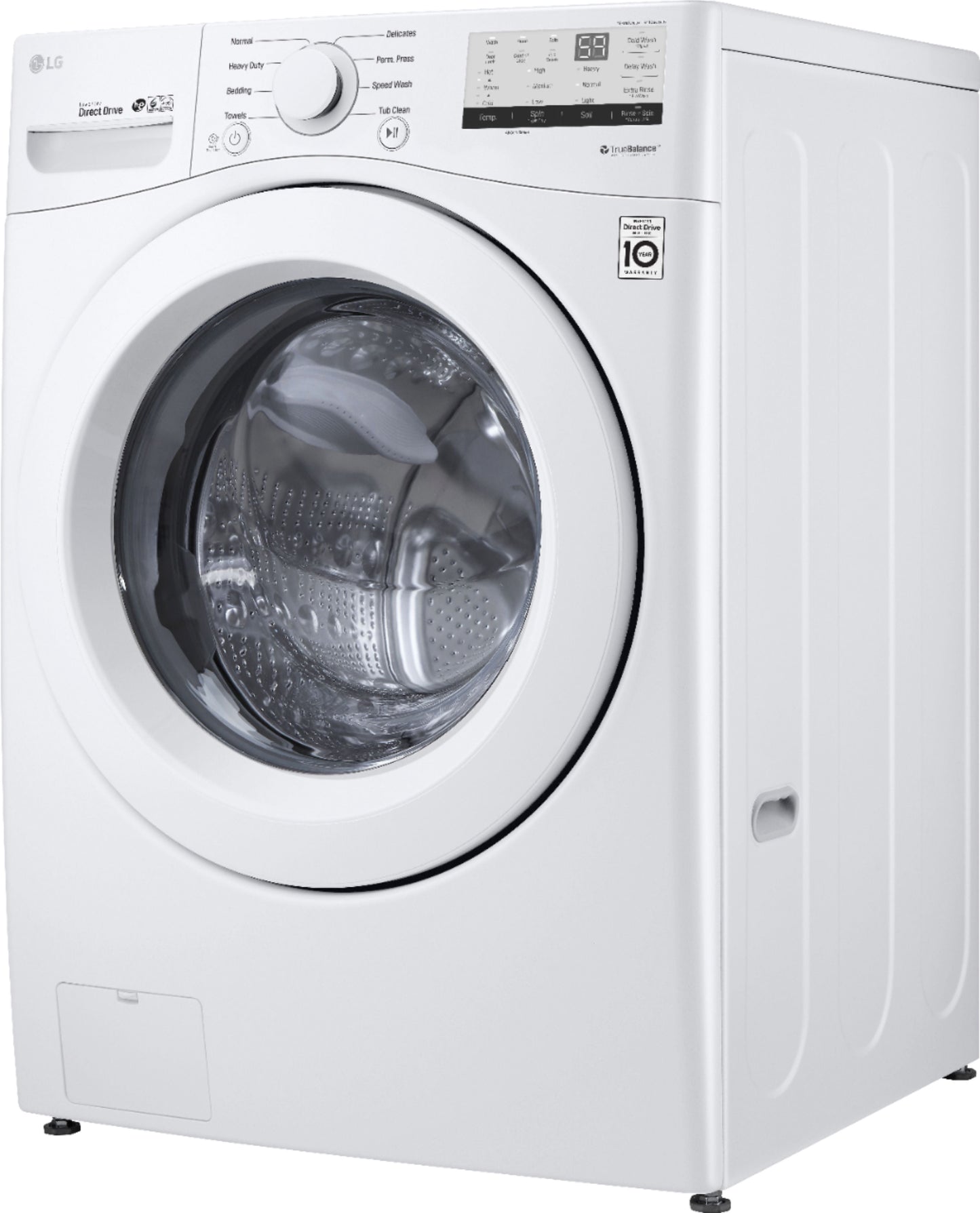 4.5 Cu. Ft. High Efficiency Stackable Front-Load Washer With 6Motion Technology, White