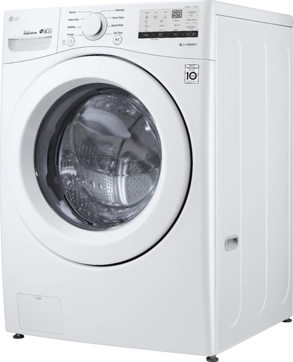 4.5 Cu. Ft. High Efficiency Stackable Front-Load Washer With 6Motion Technology, White