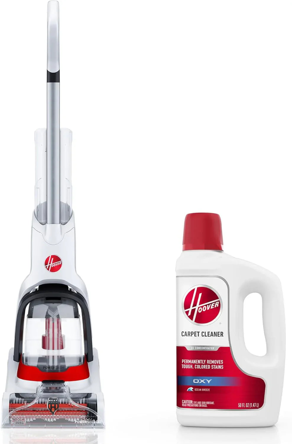 Hoover PowerDash Pet Plus Compact Carpet Cleaner Machine, Lightweight Carpet Shampooer