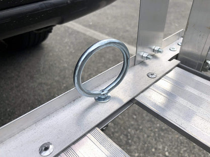 80779 Aluminum Hitch Mount Cargo Carrier With 47 In. Long Ramp, 1 Pack
