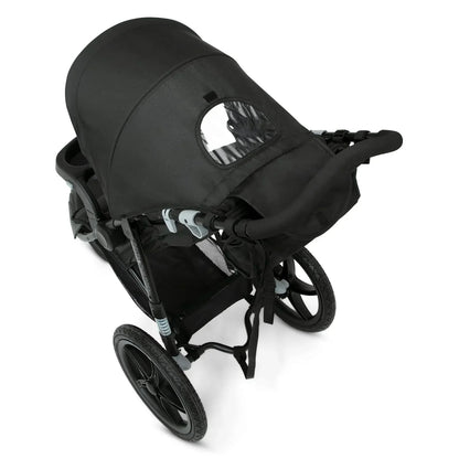 Delta Children Apollo Jogging Stroller Shock Absorbing Frame With Large Canopy Recline